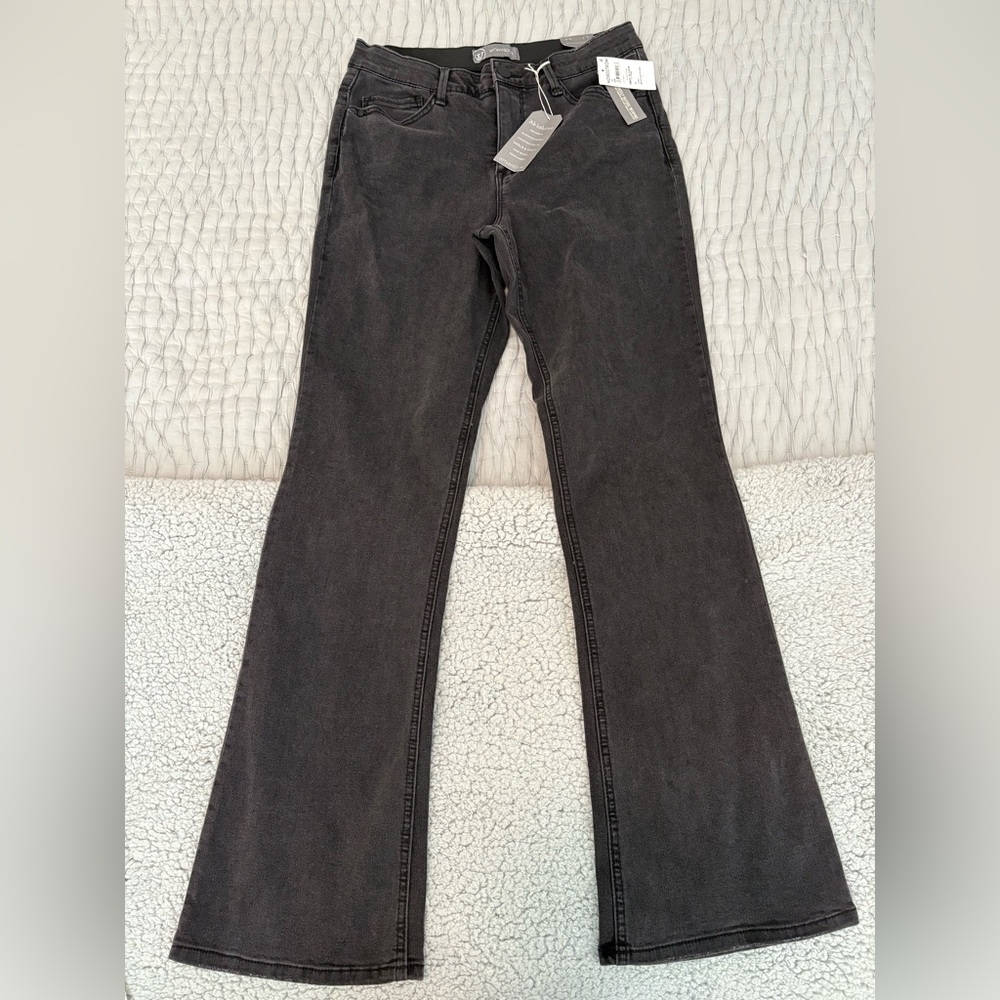 Wit & Wisdom Charcoal Wide Leg Jeans